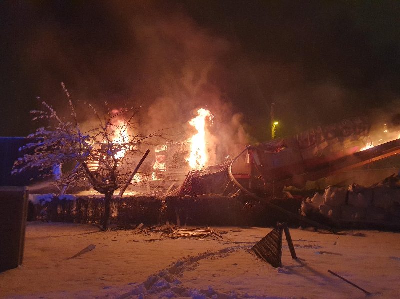 Zugsunglück in Villach-Fürnitz – HFW Villach unterstützt Großeinsatz (Bild 1)
